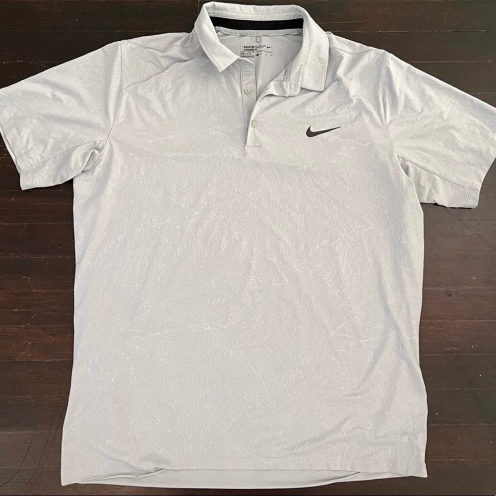 Nike Men’s Mobility Emboss Golf Polo